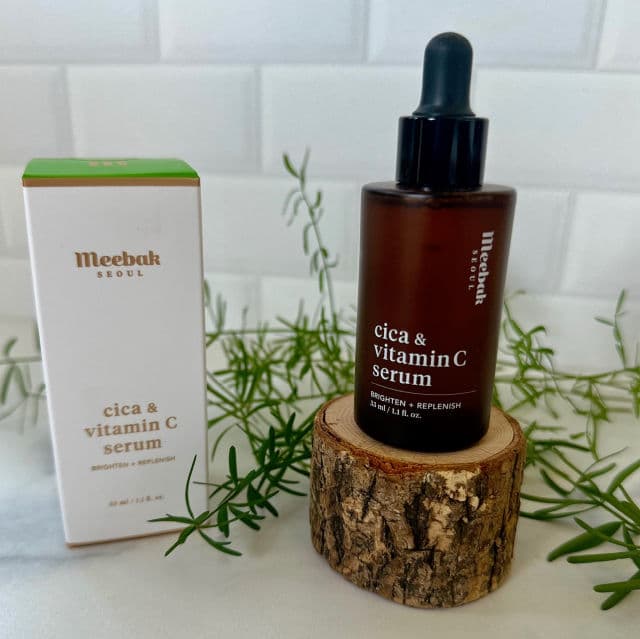 Meebak Cica & Vitamin C Serum review photo by daniellesheree