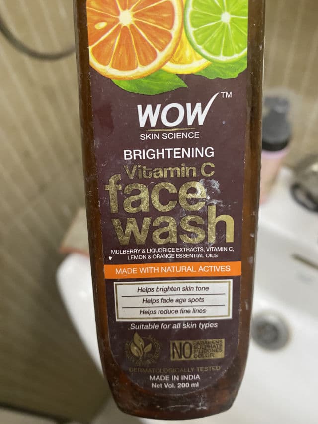 Mamaearth Vitamin C Face Wash review photo by mscoder