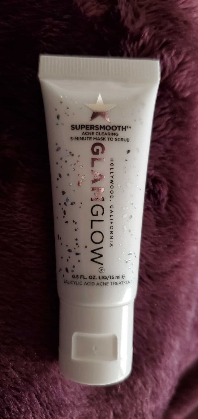 GlamGlow SuperSmooth Acne Clearing 5-Minute Mask to Scrub review photo by Jacqqq