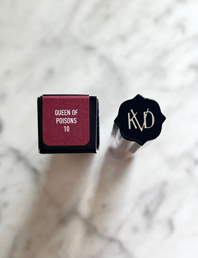 KVD Beauty Queen of Poisons review photo by Jaysbeautylife