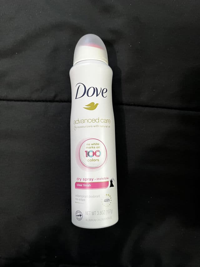 Dove Advanced Care Invisible Dry Spray Antiperspirant Deodorant review photo by Jaysbeautylife