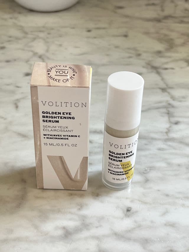 Volition Beauty Golden Eye Brightening Serum review photo by Jaysbeautylife