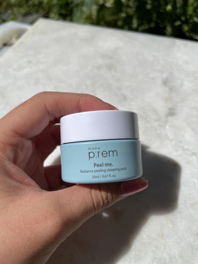 make p:rem Peel Me. Radiance Peeling Sleeping Mask review photo by glowwithalison