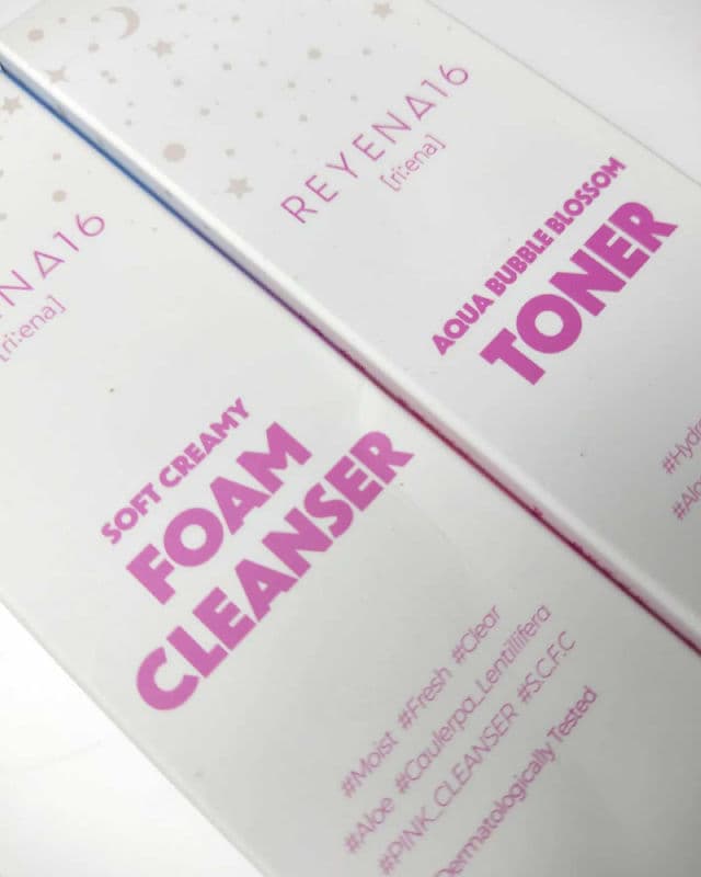 REYENA16 Aqua Bubble Blossom Toner  review photo by Cristagen