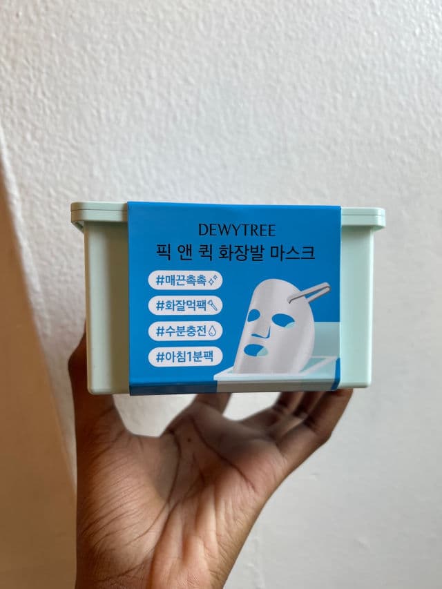 DEWYTREE Pick and Quick Moisture Full Mask review photo by beachyglows