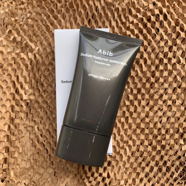 Abib Sedum Hyaluron Sunscreen Protection Tube SPF50+ PA ++++ review photo by itsirgs
