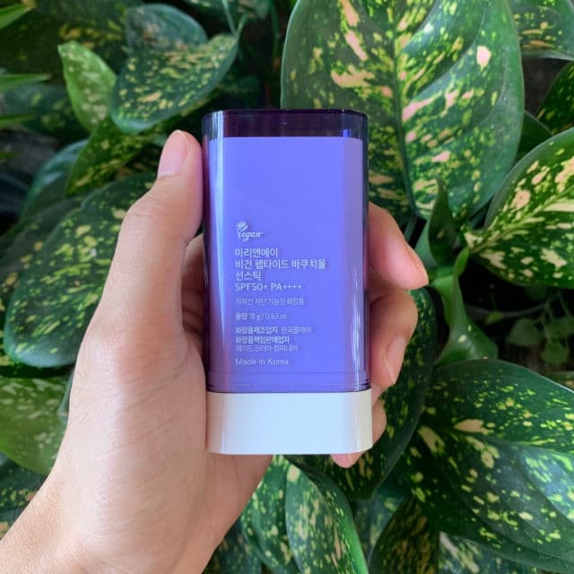 Mary&May Vegan Peptide Bakuchiol Sun Stick SPF50+ PA++++ review photo by itsirgs