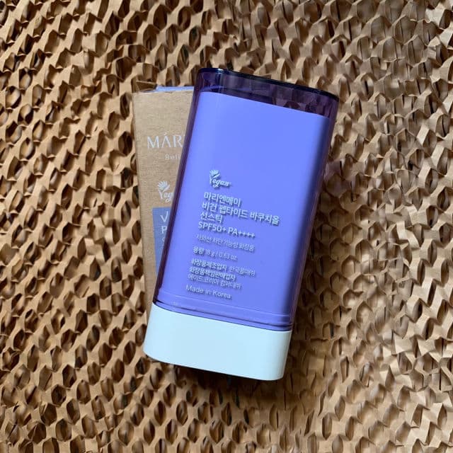 Mary&May Vegan Peptide Bakuchiol Sun Stick SPF50+ PA++++ review photo by itsirgs