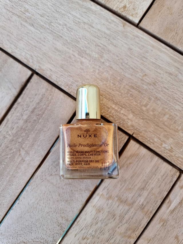 Nuxe Shimmering Dry Oil Huile Prodigieuse® Or review photo by mmreviews