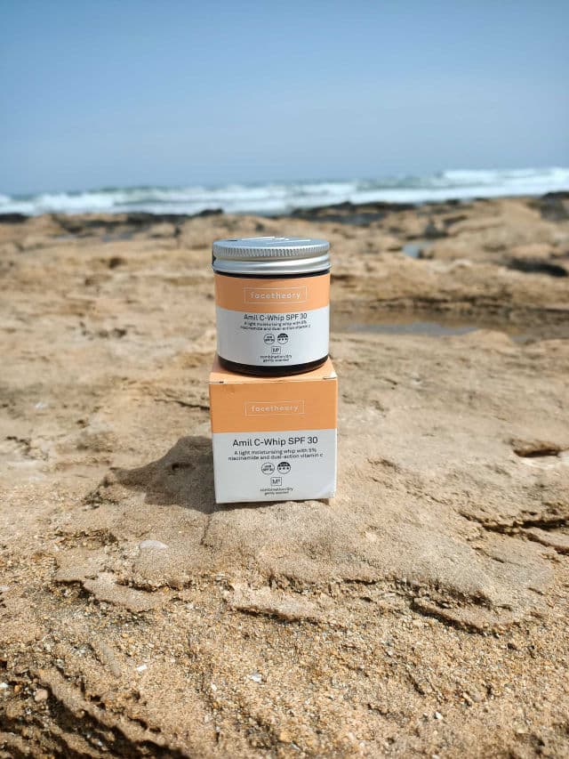 facetheory Amil-C Whip M5 SPF 20 review photo by Coquetteskin