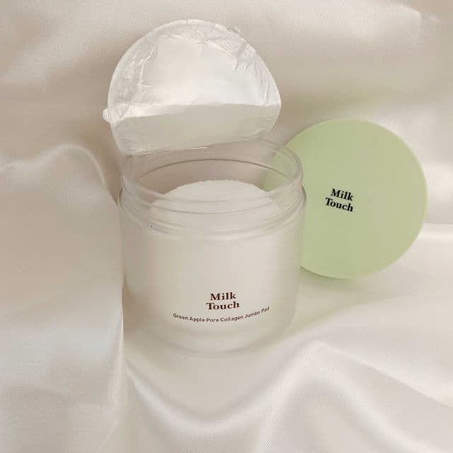 Milk Touch Green Apple Pore Collagen Jumbo Pad review photo by Funi