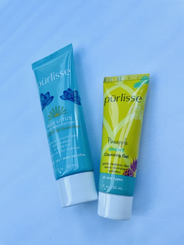 Purlisse Blue Lotus Daily Moisturizer SPF 30 Sunscreen review photo by PN