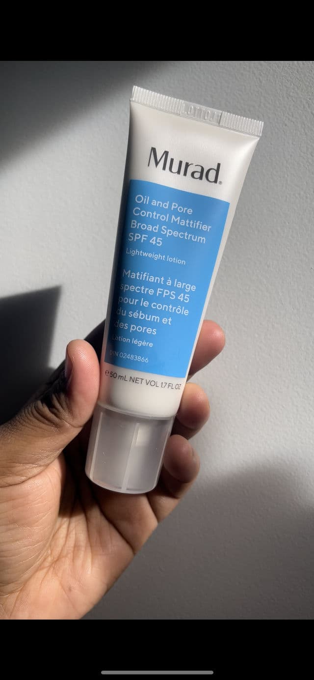 Murad Oil and Pore Control Mattifier Broad Spectrum SPF 45 PA++++ review photo by sunayanadas