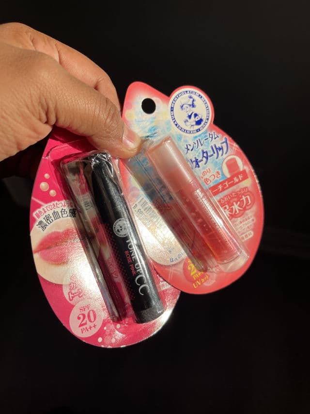 Rohto Mentholatum Water Lip Tone Up CC SPF 20 PA++  review photo by sunayanadas