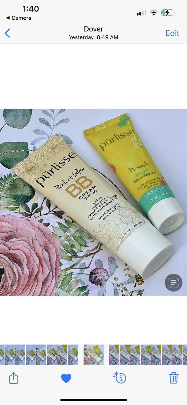 Purlisse Perfect Glow BB Cream SPF 30 review photo by Myshowandtell