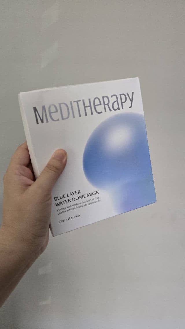 Meditherapy Blue Layer Water Dome Mask review photo by Loumaryluna