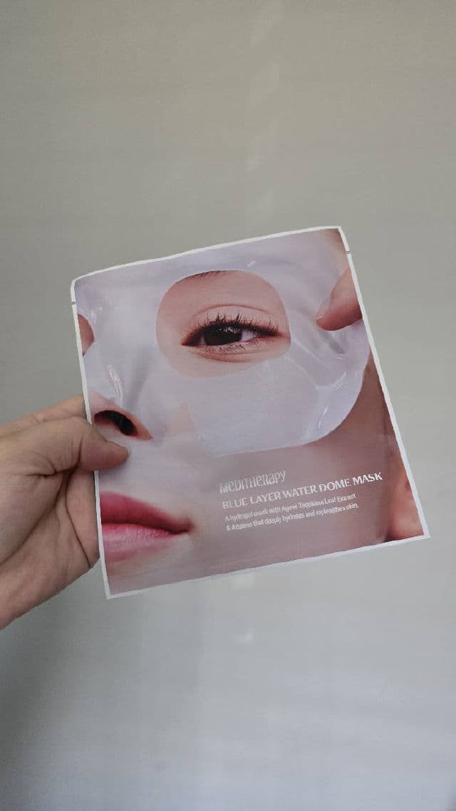 Meditherapy Blue Layer Water Dome Mask review photo by Loumaryluna