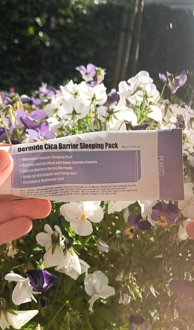 PURITO Dermide Cica Barrier Sleeping Pack review photo by mandyproducts