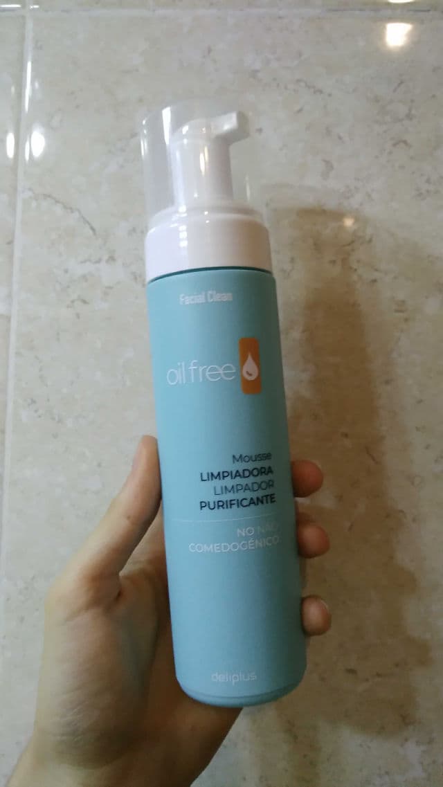 Deliplus Mousse Facial Limpiador Purificante Oil Free review photo by pharcareutips2
