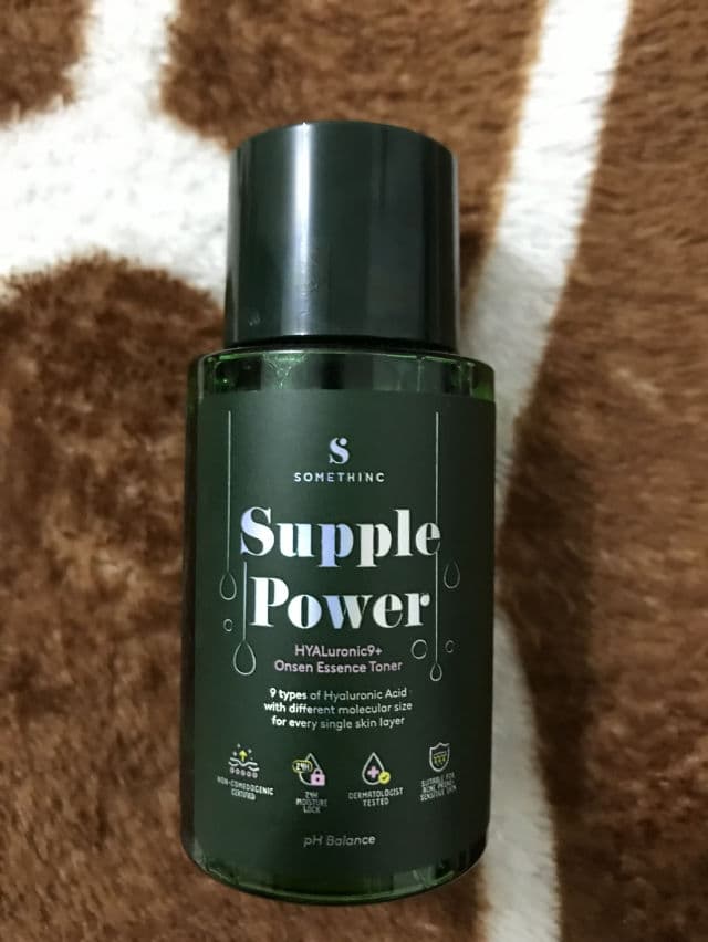 Somethinc Supple Power Hyaluronic9+ Onsen Essence Toner review photo by adindamutiara