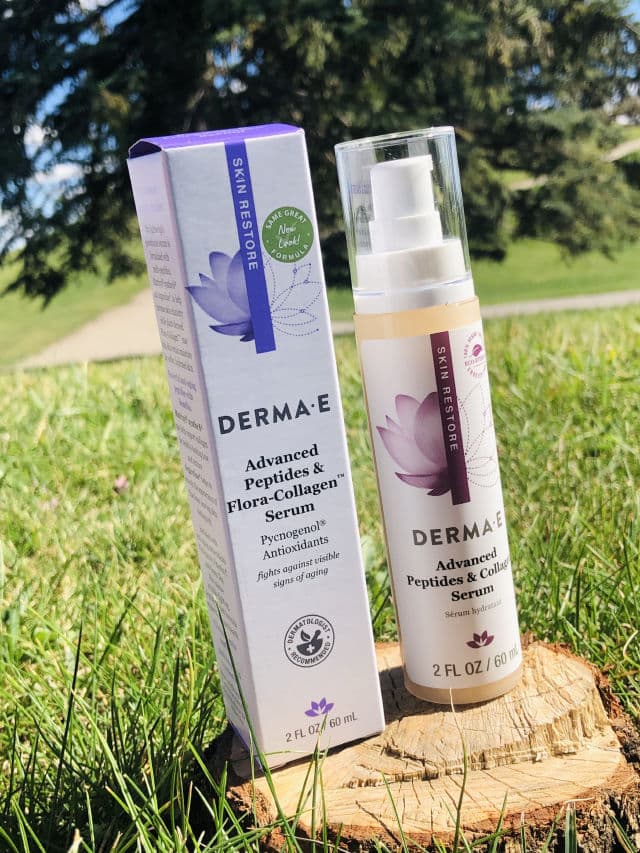 derma e Advanced Peptides & Collagen Serum review photo by suelifestyle