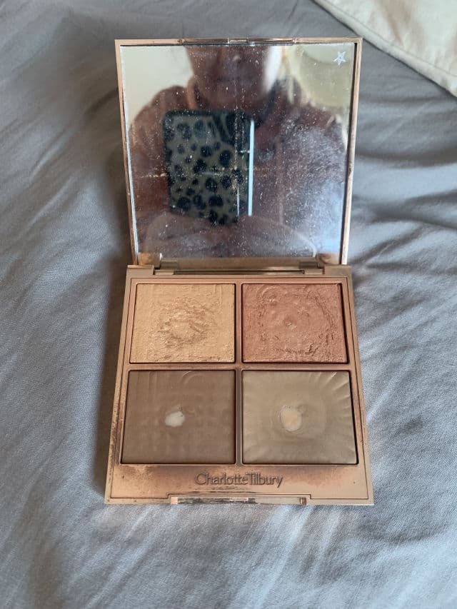 Charlotte Tilbury Nudegasm Face Palette review photo by gemster123