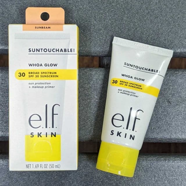 ELF Suntouchable! Whoa Glow SPF 30 & Face Primer review photo by zisgurl