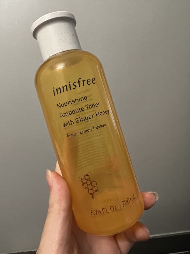 INNISFREE Nourishing Ampoule Toner with Ginger Honey review photo by anywayletsunbox