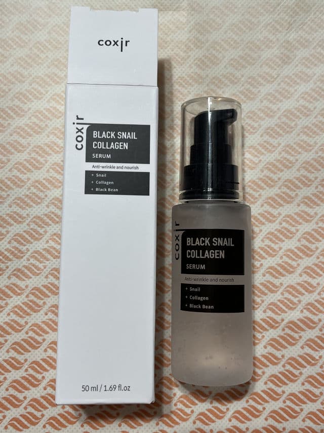 Coxir Black Snail Collagen Serum review photo by jenntini