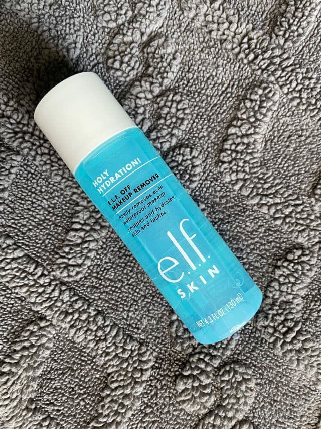 ELF Holy Hydration! E.L.F. Off Makeup Remover review photo by BeautyByJennMarie