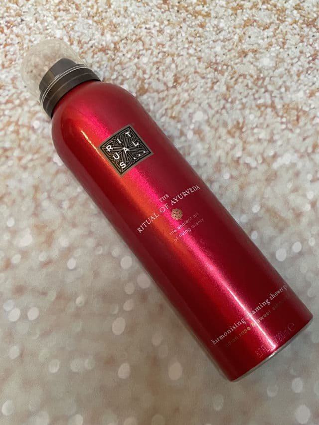 Rituals The Ritual of Ayurveda Foaming Shower Gel review photo by BeautyByJennMarie