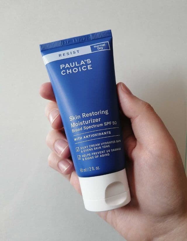 Paula's Choice Resist Skin Restoring Moisturizer SPF 50 review photo by dianeprokop