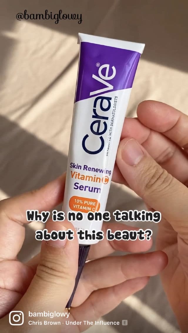 CeraVe Skin Renewing Vitamin C Serum review photo by bambiglowy