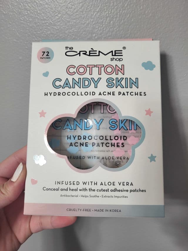 The Creme Shop Cotton Candy Skin - Hydrocolloid Acne Patches review photo by Marilynn