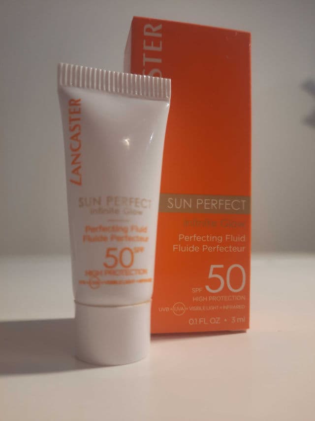 Lancaster Beauty Sun Perfect Infinite Glow Perfecting Fluid SPF50 review photo by ifeelpink