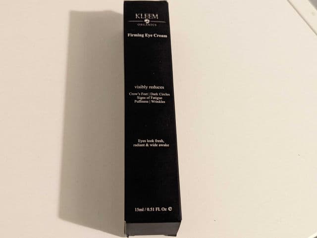 Kleem Organics Firming Eye Cream review photo by AliceL