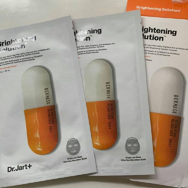 Dr. Jart+ Dermask Brightening Solution Ultra-Fine Microfiber Sheet Mask review photo by Oktaviyanti
