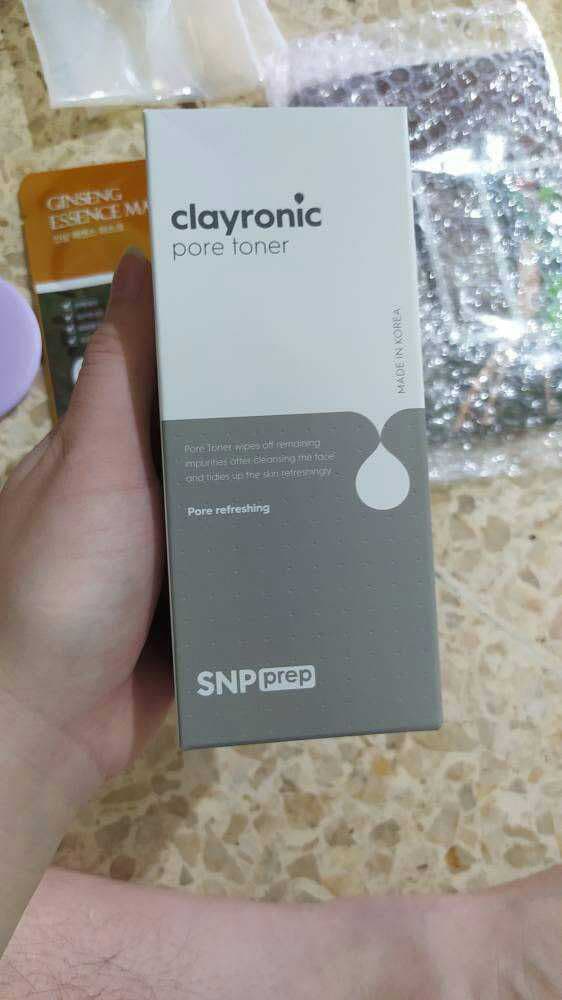 SNP Clayronic Pore Essence  review photo by Oktaviyanti