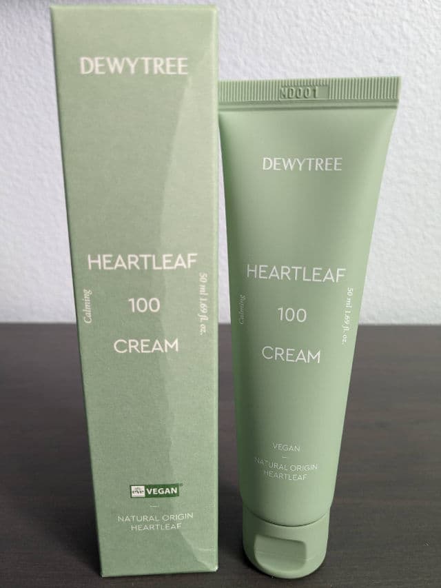 DEWYTREE Heartleaf 100 Cream review photo by skinlovenotes