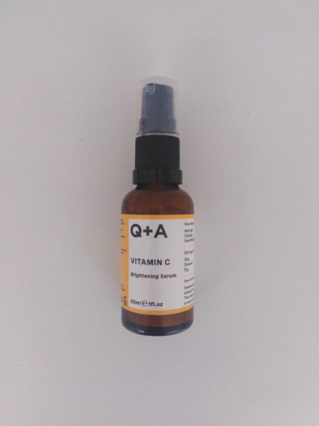 Q+A Vitamin C Brightening Serum review photo by Doossa