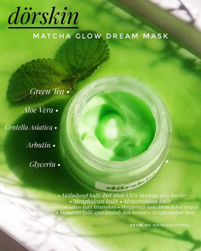 Dorskin Matcha Glow Dream Sleeping Mask review photo by Sofiadj