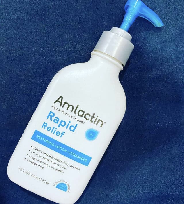 AmLactin Rapid Relief Restoring Lotion + Ceramides review photo by Innamalabu