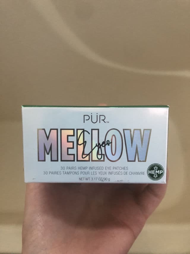 PÜR Mellow Eyes Hemp Infused Eye Patches review photo by lxvenderskyes