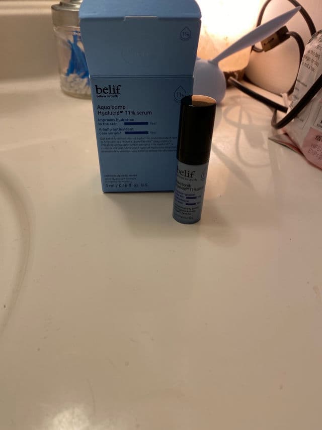 belif Aqua Bomb Hydrating Hyalucid 11% Serum review photo by kimski