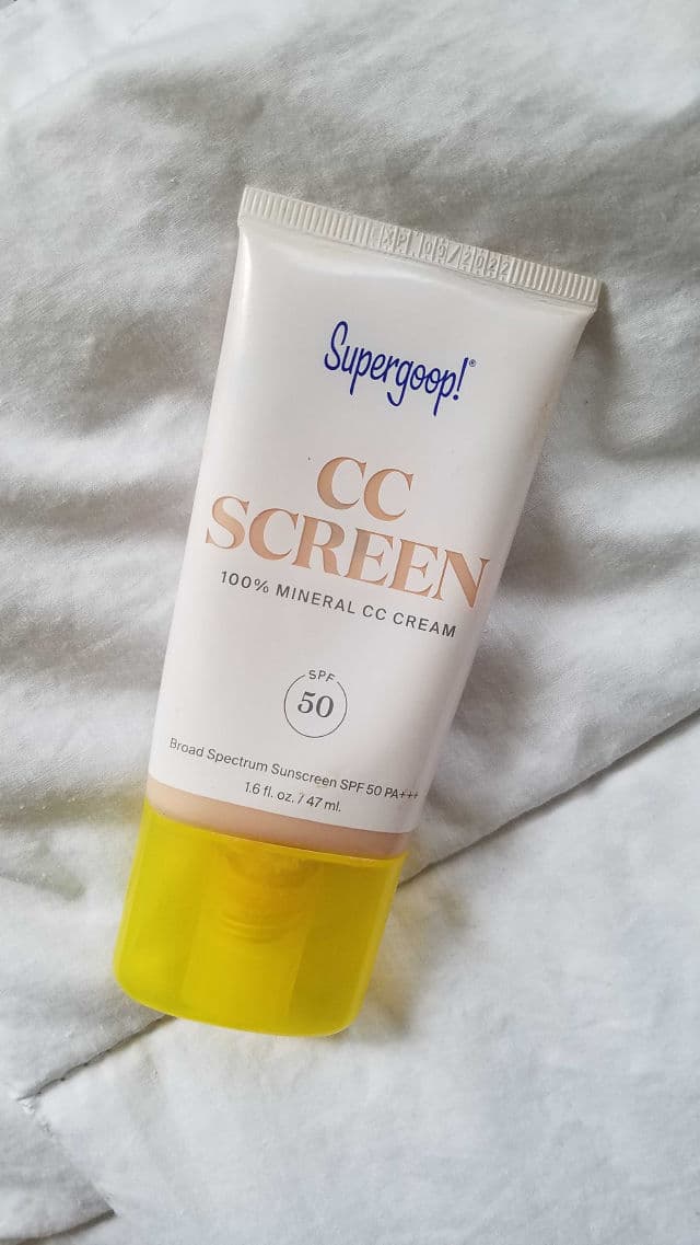 Supergoop! CC Screen 100% Mineral CC Cream SPF 50 review photo by aleksanyc