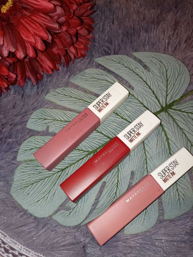 Maybelline Super Stay Matte Ink Liquid Lipstick review photo by Webmiscompritas