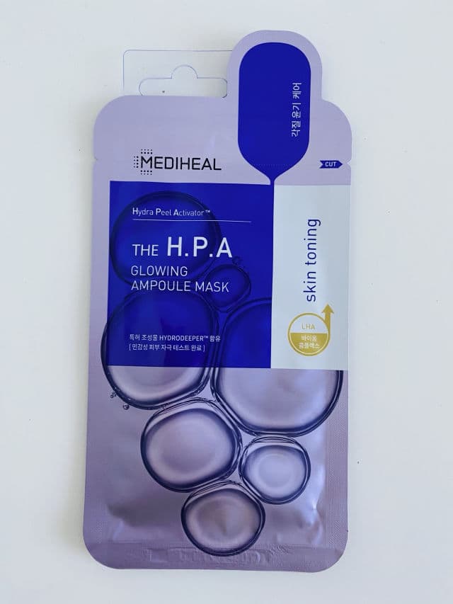The H.P.A Ampoule Mask product review