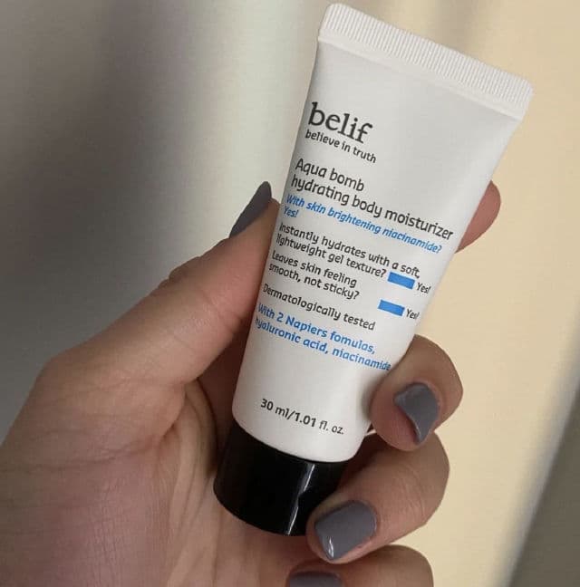 belif Aqua Bomb Hydrating Body Moisturizer review photo by ttc