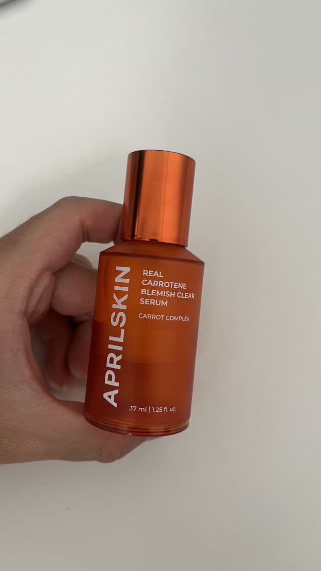 APRIL SKIN Real Carrotene Blemish Clear Serum review photo by anchoredinstorms