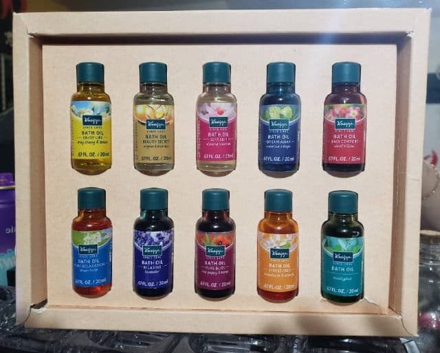 Kneipp Bath Time 10-Piece Bath Oil Set review photo by BrandiFnBabyy